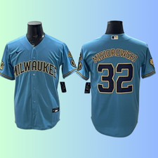 Women Brewers #32 Jacob Misiorowski 2025 City Connect Limited Jersey Stitched