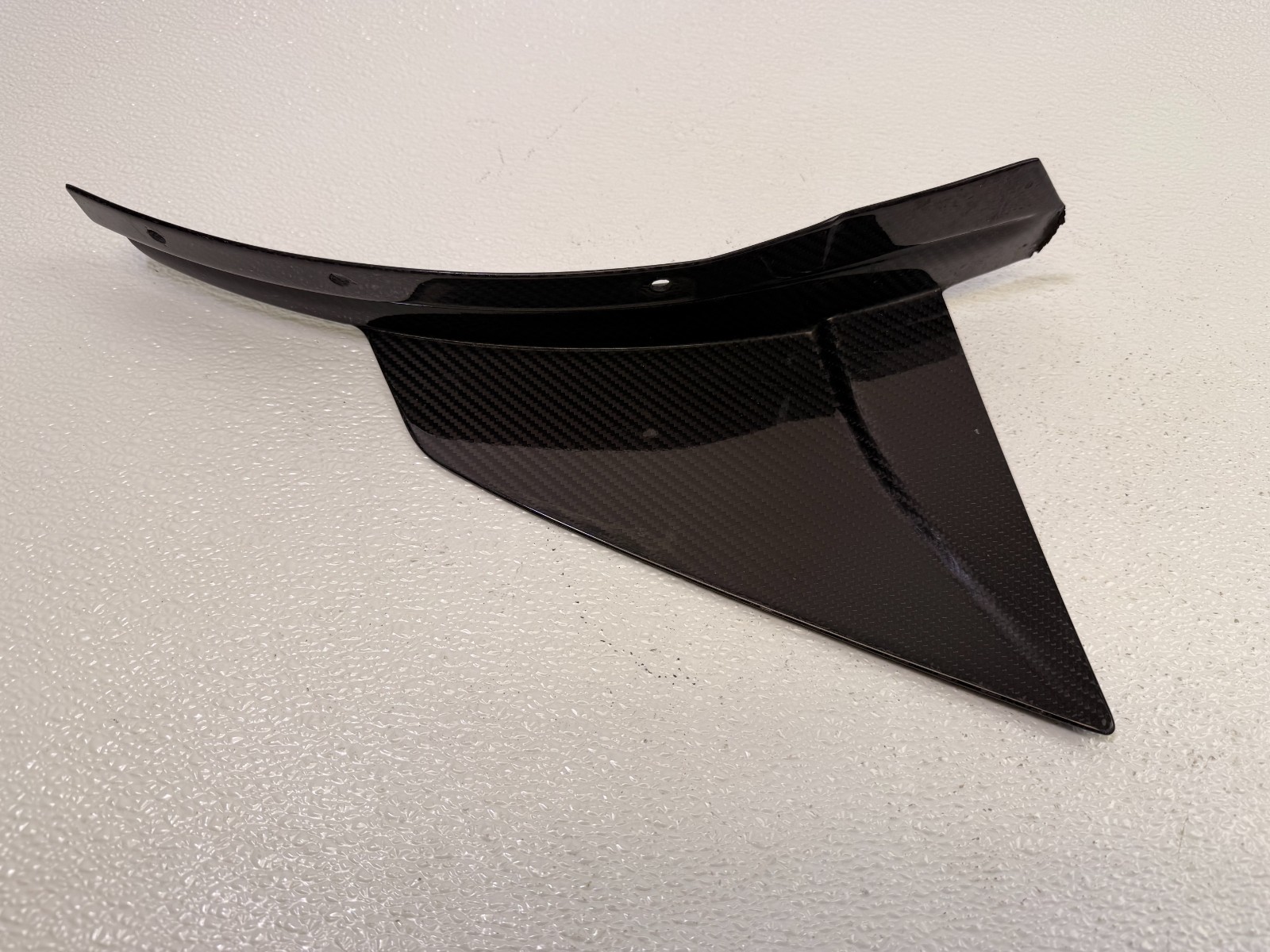 2019 Chevrolet Corvette ZR1 Carbon Fiber Winglet Front Splitter OEM