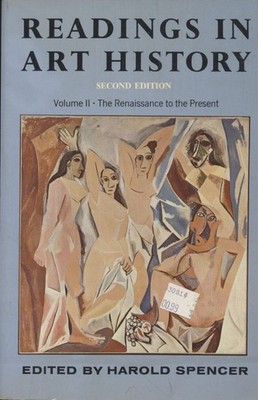 Readings Art History Volume 2 Spencer, H.: