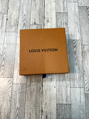 LV empty slide box authentic 6 1/2''x 6 1/2'' x 2 1/2'' Louis Vuitton 