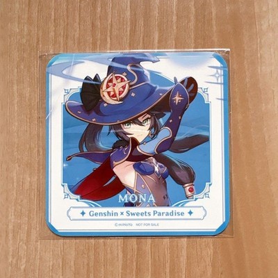 Genshin Impact Mona Coaster   Suipara Sweets Paradise Collab, LifeSize Acrylic,