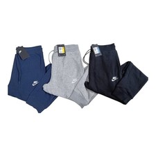 NIKE MENS FLEECE EMBROIDERED LOGO JOGGERS   FOR WINTER