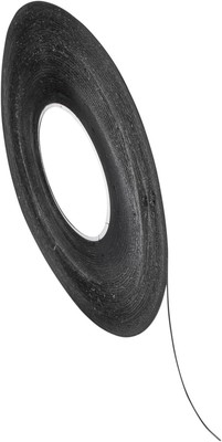 Chartpak Graphic Art Tape, 1/64 W x 648 L 3/16 x 684 inches, Black Matte 
