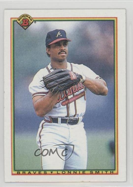 1990 Bowman Lonnie Smith #12 d1f