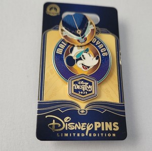 Disney Pin Destiny Maiden Voyage Pin Captain Mickey Inaugural DCL Ltd