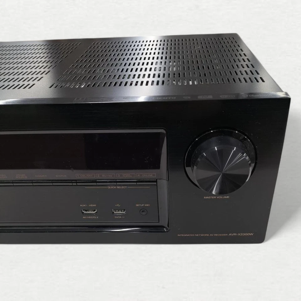 Denon AVR-X2300W Integrated Network AV Receiver Digital Tuner Internet Black - Image 3 of 4