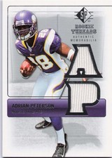 Adrian Peterson Card and Memorabilia Guide 13