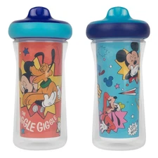 The First Years Disney Mickey Mouse Kids Insulated Sippy Cups - Dishwasher S...