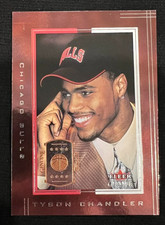 TYSON CHANDLER 2001-02 Fleer Genuine #130 Rookie Card RC #475/1000 Chicago Bulls. rookie card picture