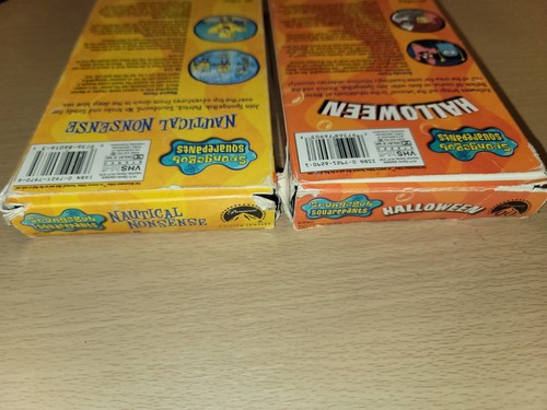 spongebob squarepants vhs lot ** Unknown If Working Read Description ** - Picture 4 of 7