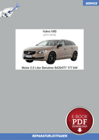PDF Volvo V60 (11-18) Reparaturanleitung Motor 2,0 L Benziner 177 Kw B4204T7