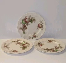 Lot Of 3 Johnson Brothers HARVEST TIME Bread And Butter Plates 6 3/8" England 