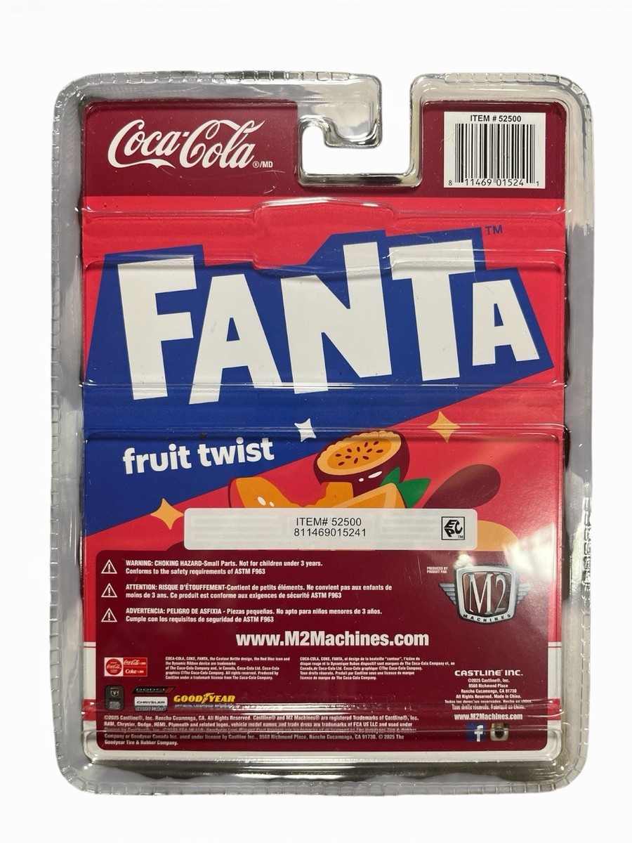 Coca-Cola Fanta Fruit Twist 1979 Dodge 150 Macho Power Wagon