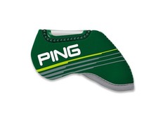 Ping Genuine Neoprene Golf Iron Head Cover 9PC Set - Green