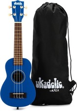 Kala Ukadelic Soprano Ukulele - Blue Ink