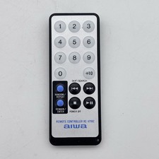 Aiwa RC-V716C OEM Remote Controller with New Battery Tested