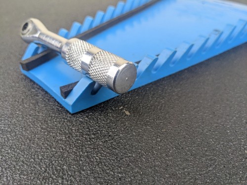 #bl452 Blue Point YA480B Short Roller Ratchet Wrench Hi-Lok Screwdriver Driver - Picture 7 of 10