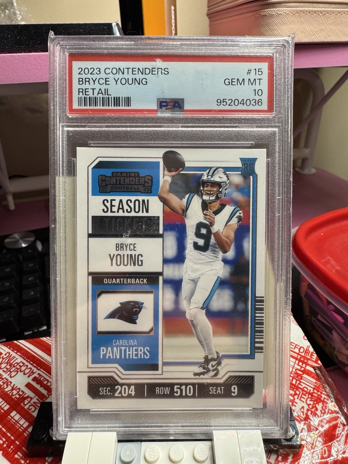 Bryce Young Panini Contenders #15 Retail