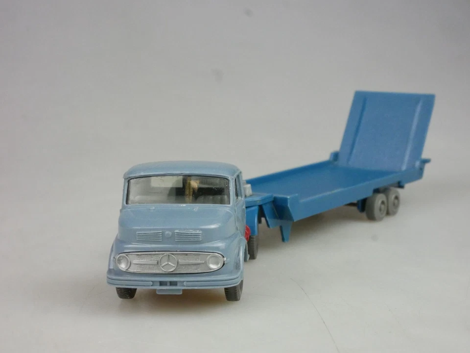 Wiking 1/87 H0 Saure 721/3 D Tieflader MB 1413 132186 - Bild 2 von 4