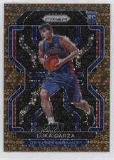 2021-22 Panini Prizm Fast Break Bronze Prizm 18/20 Luka Garza #303 1l7q