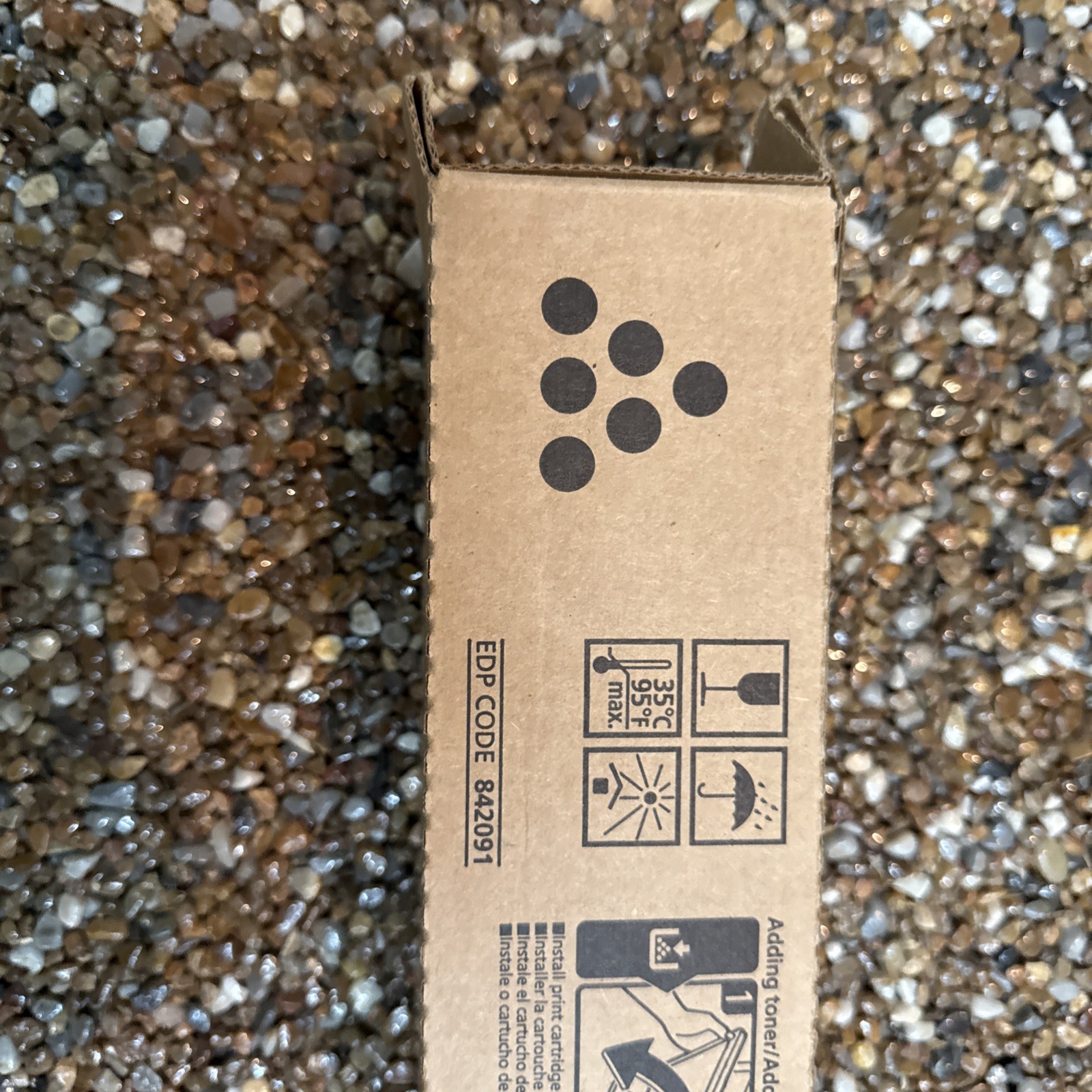 Ricoh Savin Lanier MP C406 BLACK Genuine Free Shipping