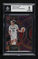2024 Select WNBA Premier Level Purple Prizm Katie Lou Samuelson BGS 9 MINT 3hd
