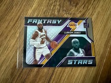 2020-21 Panini Donruss Fantasy Stars Insert LeBron James #1 Lakers NBA