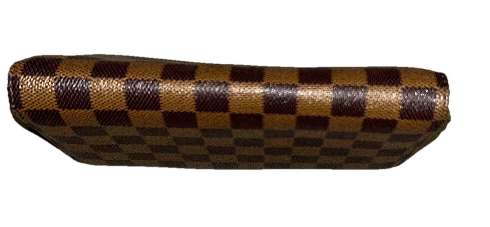 Daisy Rose Women's Leather Checkered Backpack Wallet - Image 4 of 4