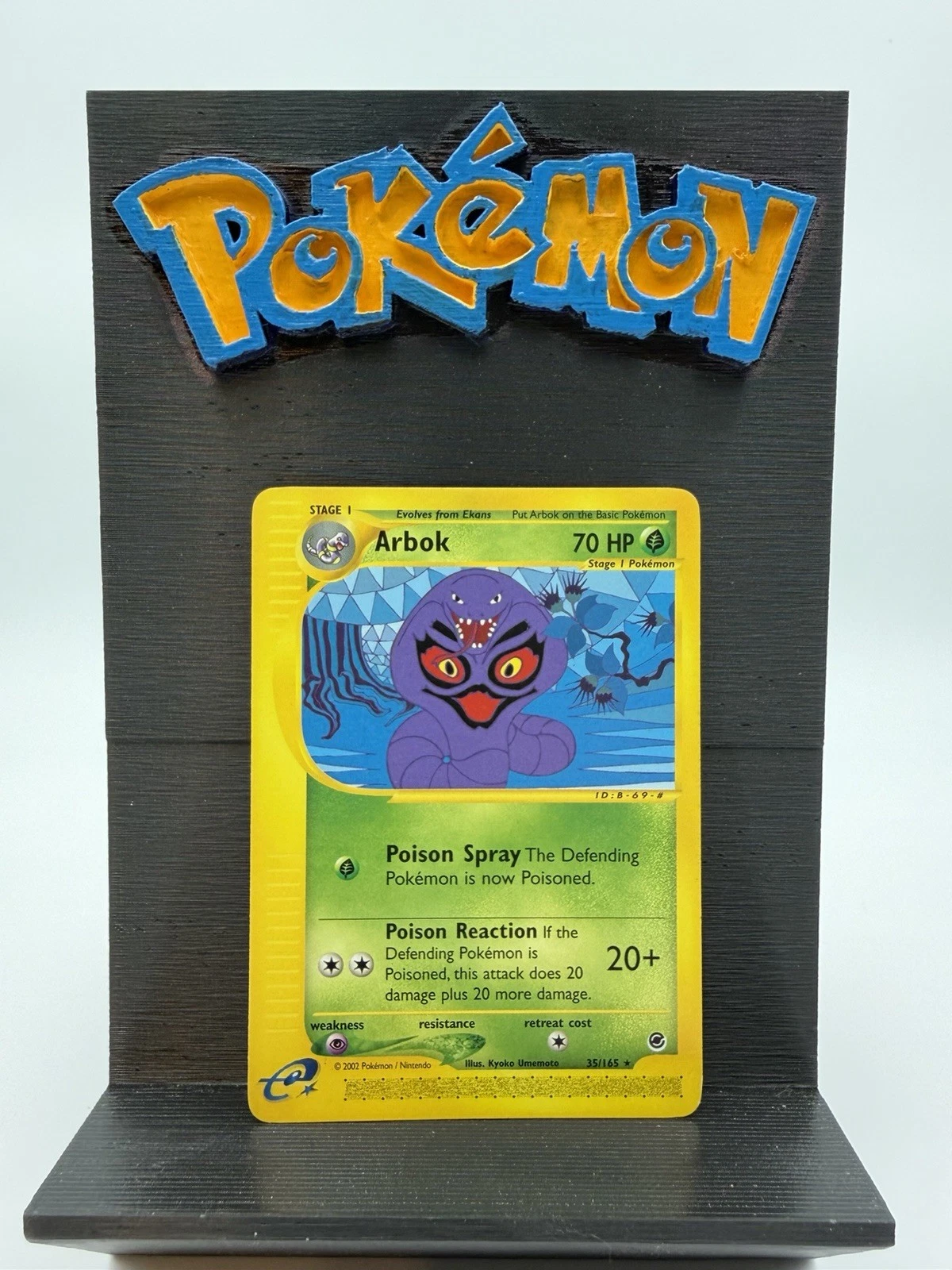 Pokemon Card - Arbok Expedition Base Set 35/165 Rare