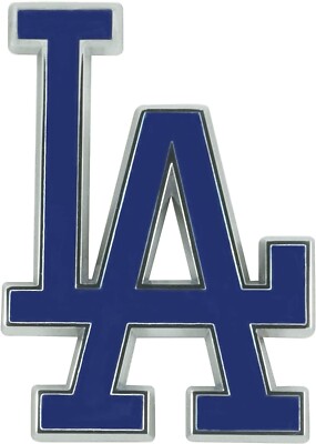 Los Angeles LA Letter Emblem - Chrome ABS Stick-On Car Badge