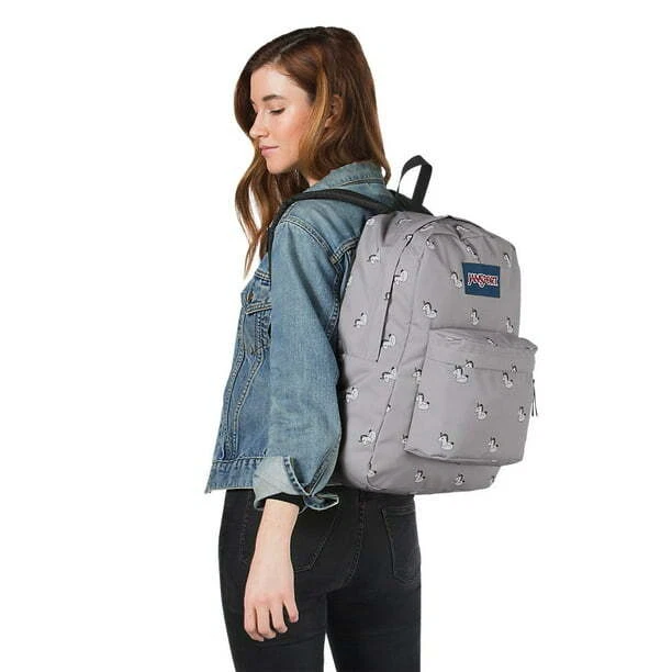Mochila Jansport Superbreak gris unicornio Foto 4 de 4