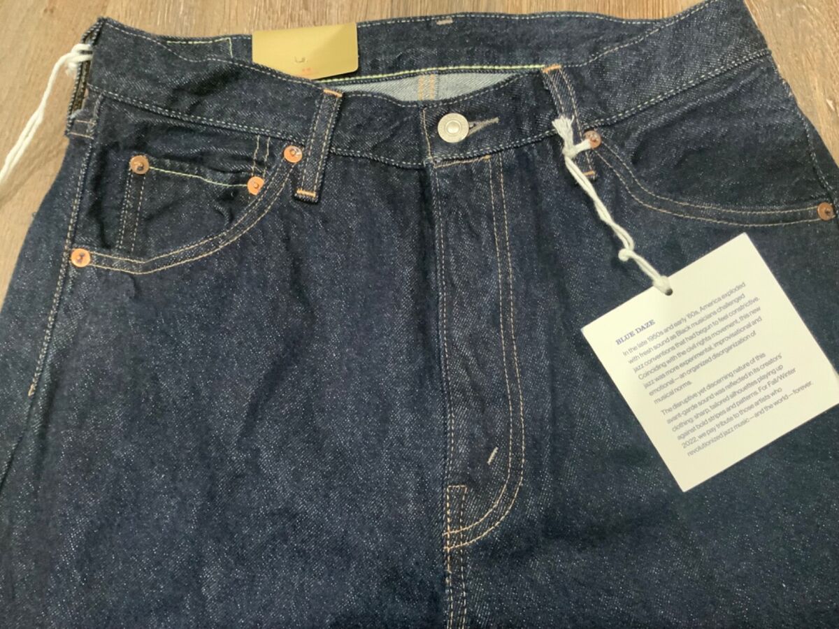 Levis Vintage Clothing LVC 1960 Blue Daze 501z xx Selvedge Levis Vintage Clothing LVC 1960 Blue Daze 501z xx Selvedge