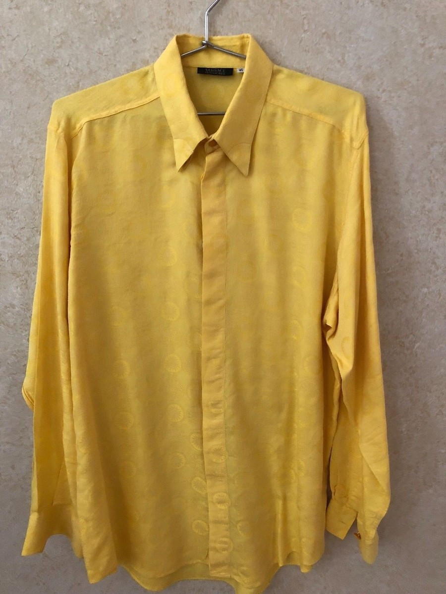 RARE Men's VERSACE CLASSIC V2 Casual Dress Button Front