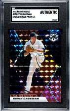 2021 Panini Mosaic #171 Kevin Gausman NEBULA PRIZM /1 SGC Authentic (1/1)