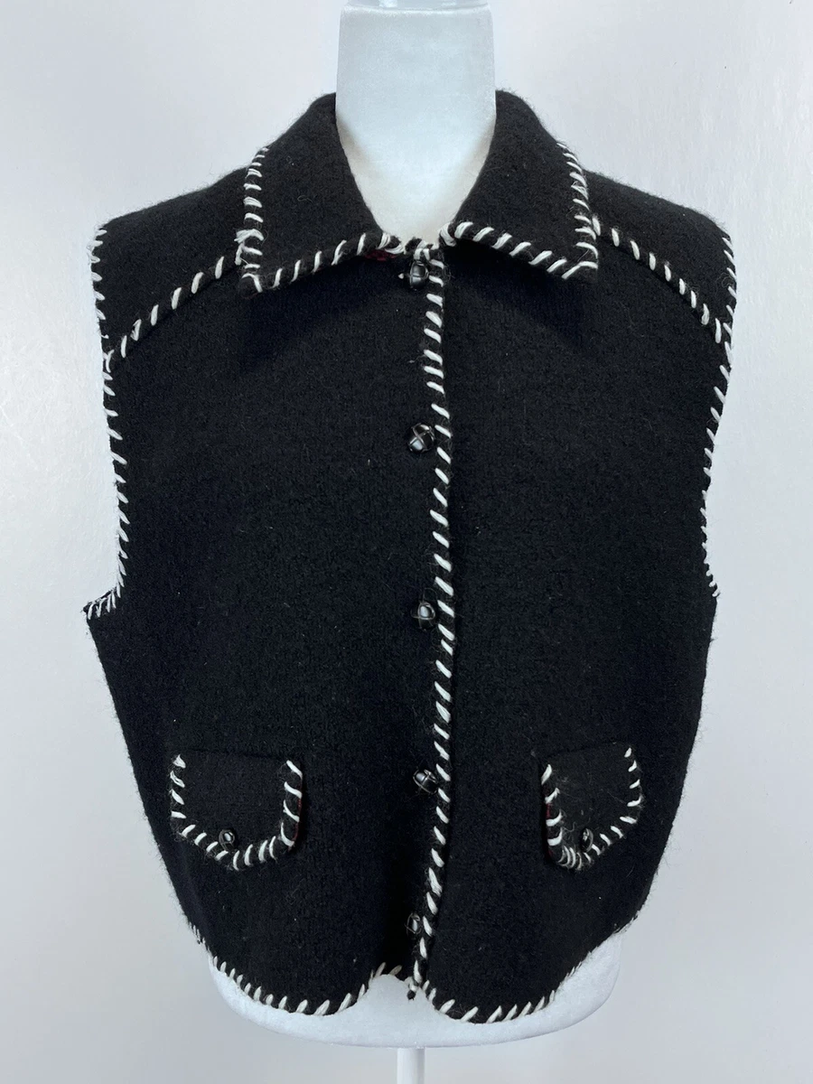 Boiled wool hotsell vest womens