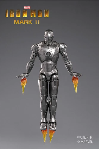 NEW ZD Birth of Iron Man MK 3 Mk2 Mark II Avengers MCU 18cm Figure Toys New - Picture 10 of 20