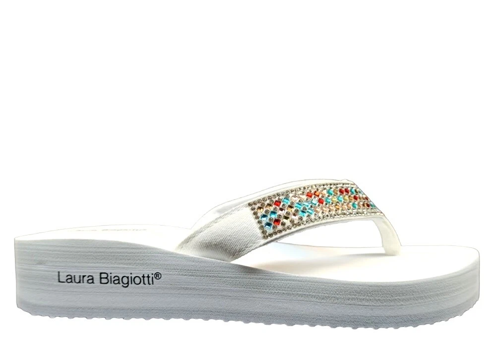 Laura biagiotti flip flops hotsell