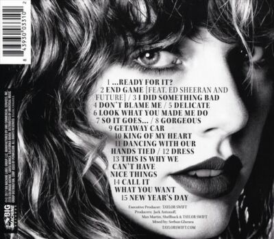 TAYLOR SWIFT - REPUTATION [SLIPCASE] NEW CD