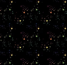 Feline Drive Fabric KITTY LITTER Tiny Cats Laser Dear Stella Sold by the Yard