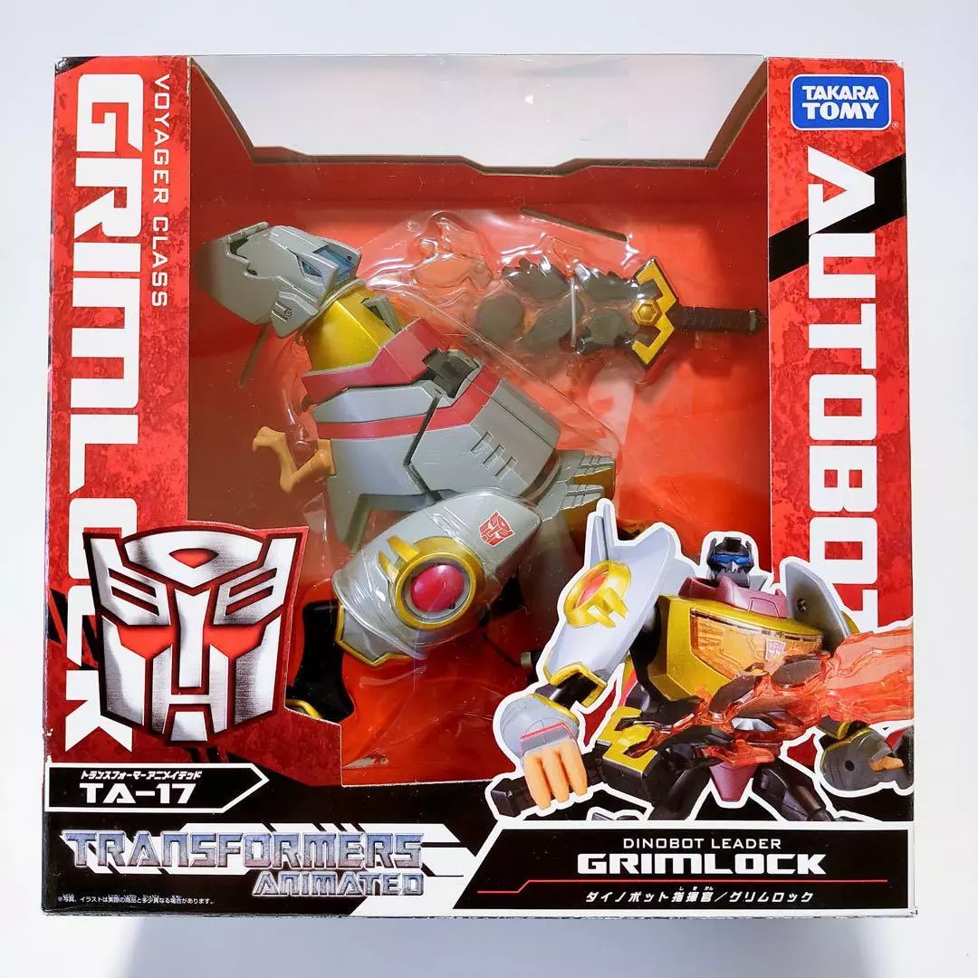Transformers Animated TA-17 GRIMLOCK Action Figure Takara Tomy Japan w/BOX 2010