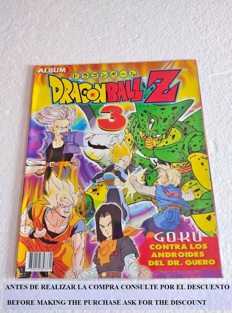 ALBUM DRAGON BALL Z 3 NAVARRETE + SET COMPLETO