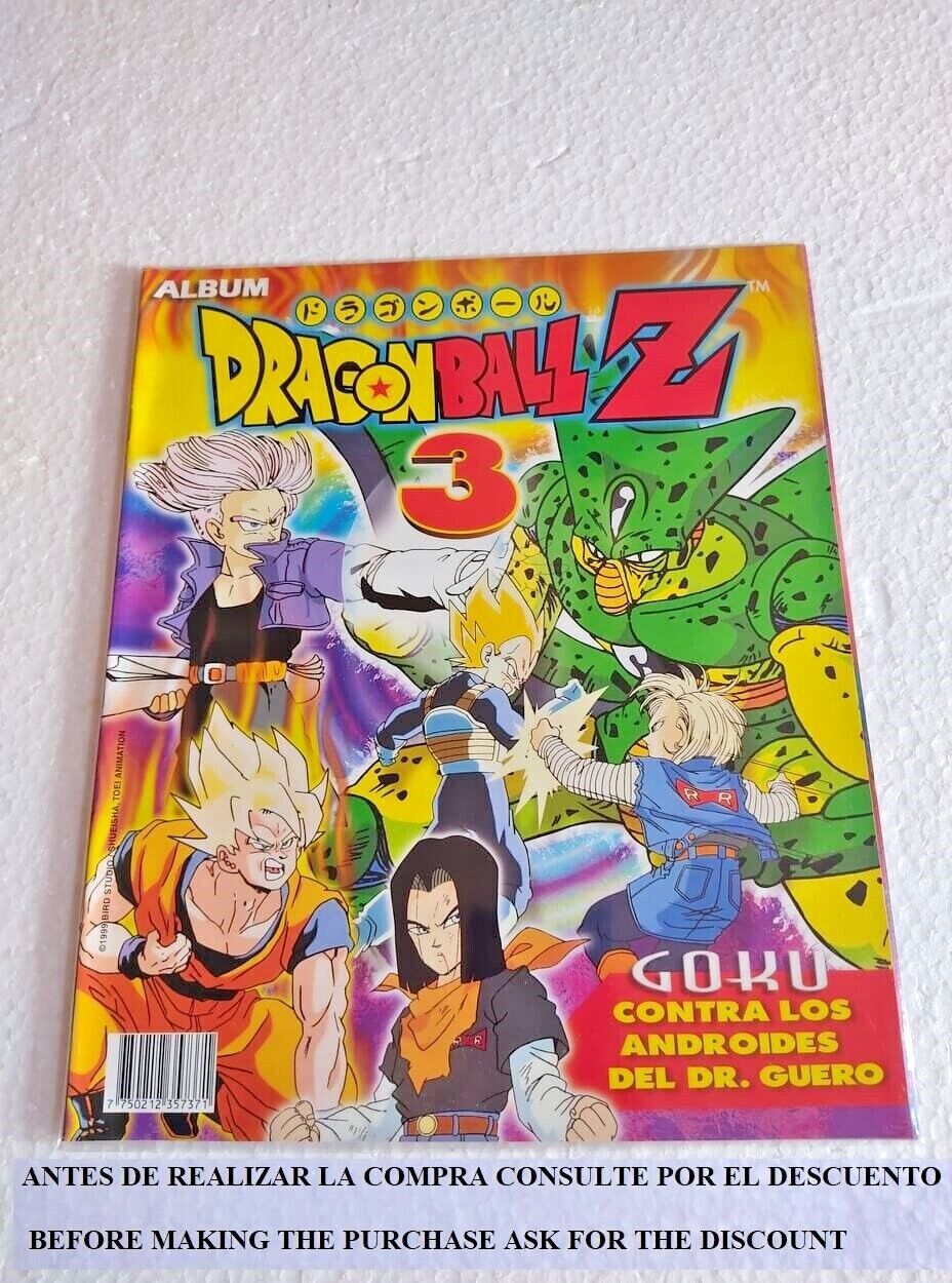 ALBUM DRAGON BALL Z SUPER METALIZADO + SET COMPLETO