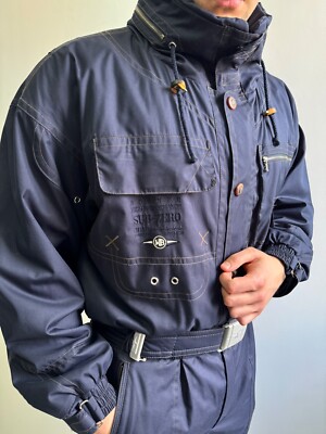 Men's Vintage BOGNER Sub-Zero Ski Suit Snowboard Jacket Pants 50