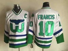 NWT Men's Ron Francis White Limited Stitched Jersey 10