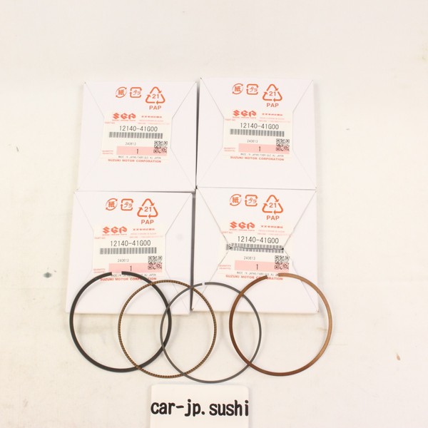 Suzuki Original 2005-2006 GSX-R1000 Ringsatz4 Kolben 12140-41G00 Neu-image