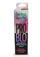 Free Gift & ProBlo Numbing Deep-Throat Spray 1oz - Strawberry