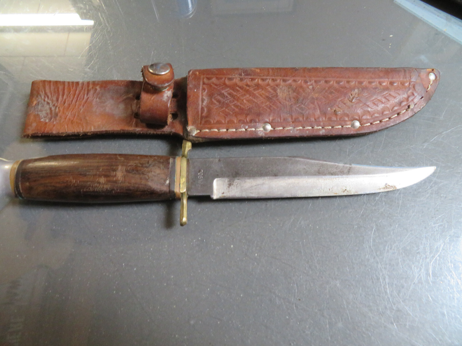 Vintage York Cutlery Original Bowie Super Hollow Ground KNIFE*Sheathgermany*706 eBay