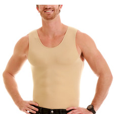 Insta Slim -Made in USA- Firm Compression Tank Top Slimming Shapewear for Men