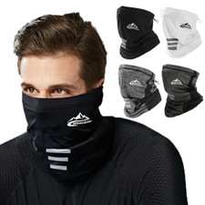 Cooling Neck Gaiter Scarf UV Sun Shield Face Mask Cover Cycling Fishing Bandana