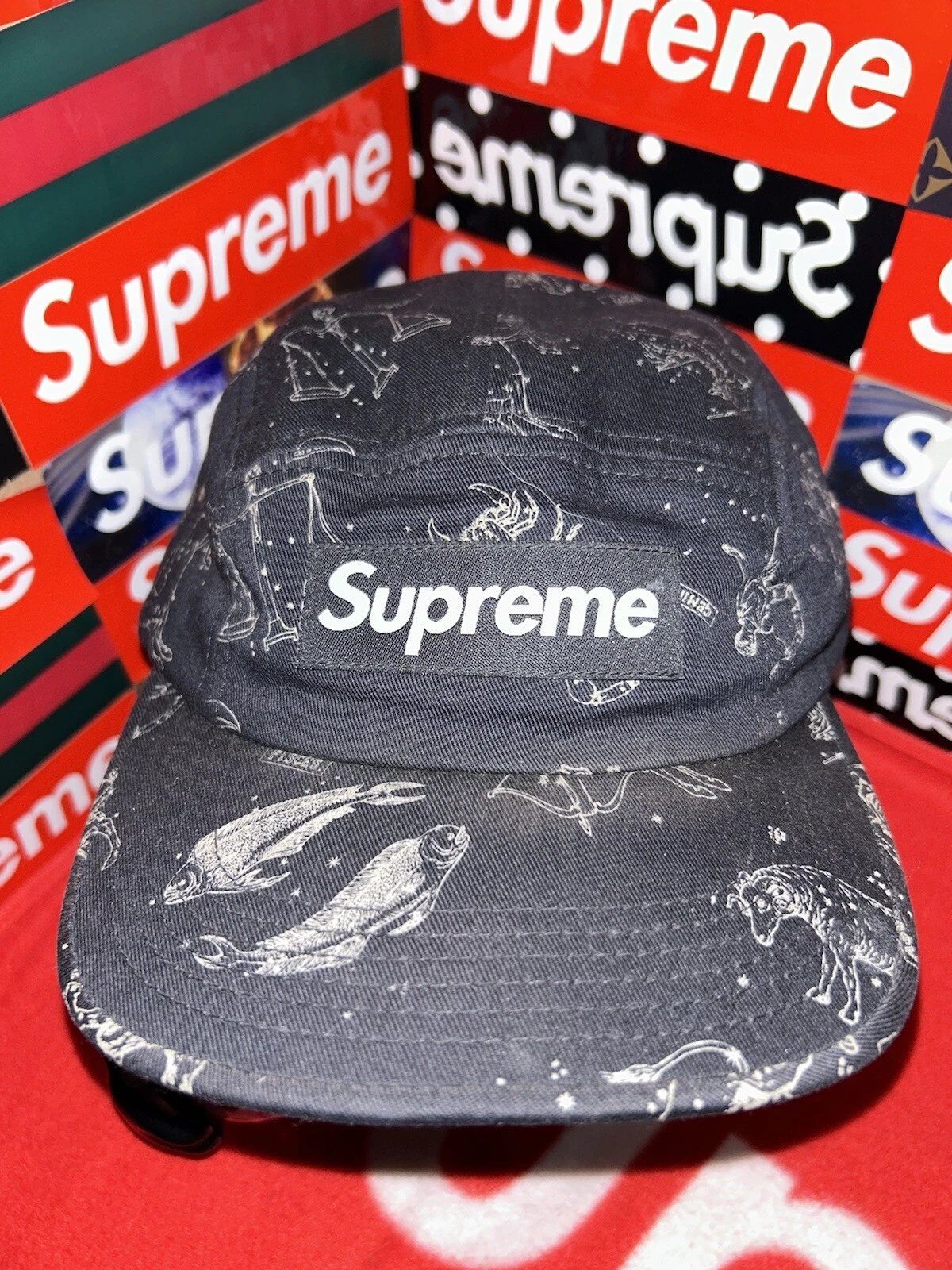 Casquette Supreme Zodiac Camp SS11 CHAPEAU RARE